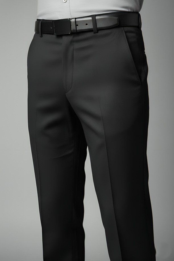 Mastertrait Precision Slim Trousers Elevated Minimalism with Sharp Definition