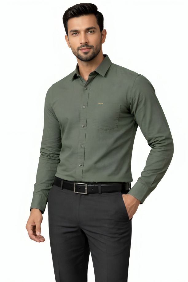 Mastertrait Dark Flex Luxe Shirt  Clean Fit, Smooth Finish, Next-Gen Formal Drip