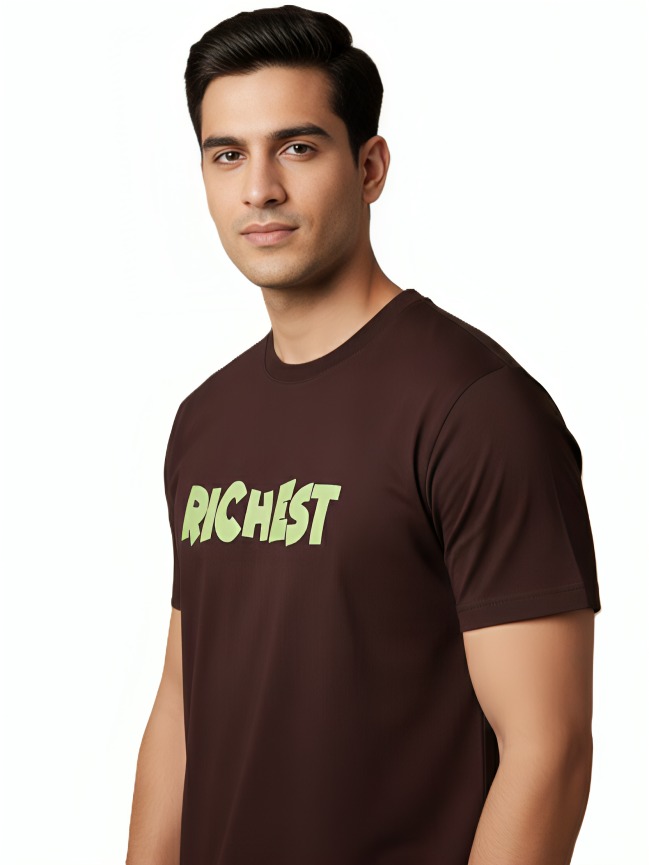 Mastertrait RICHEST Espresso Edition  Bold Neon Graphic Streetwear