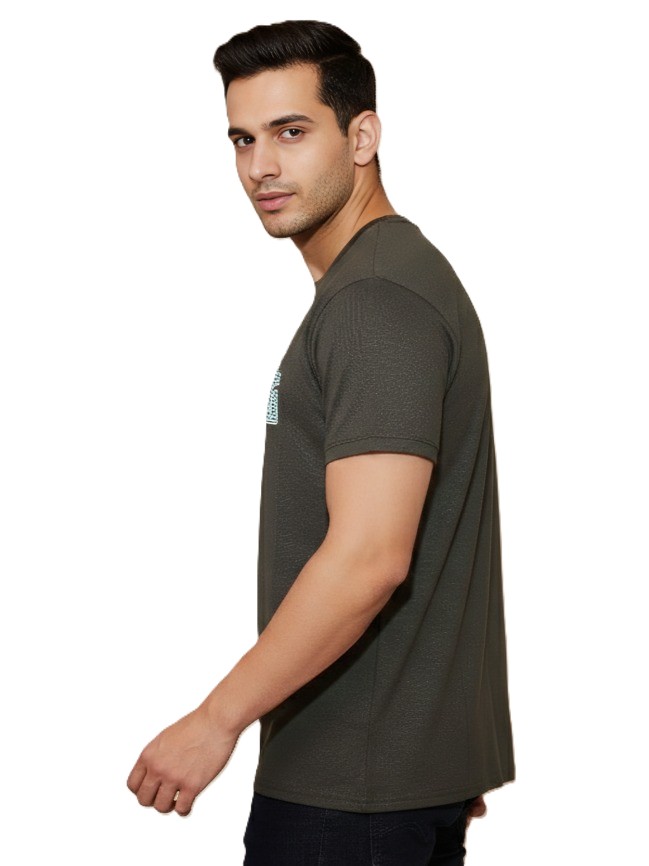 Mastertrait Men’s Good Life Club Printed T-Shirt | Premium Cotton Blend | Round Neck Casual Graphic Tee for Men